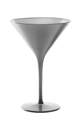 Cocktailschale Silber/Silver Elements 6er-Set