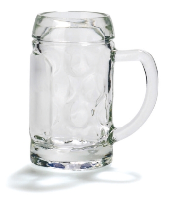 Mini Bierkrug mit Schild 0
