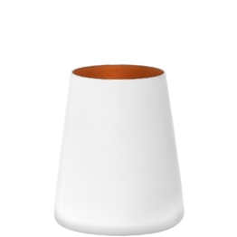 Becher Weiß/Bronze Power 6er-Set